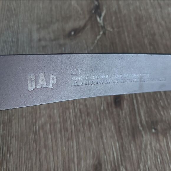 Gap Kids Brown Bonded Leather Belt Small - Picture 3 of 6